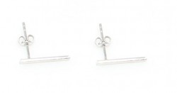 925 Sterling Silver Bar Studs - 7