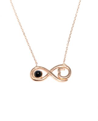 925 Sterling Silver Eternity Love Necklace - 3
