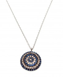 925 Sterling Silver Evil Eye Necklace - Nusrettaki