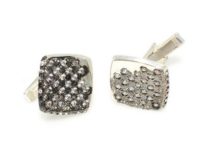 925 Sterling Silver Fihi Ma Fih Models Cufflink - 3