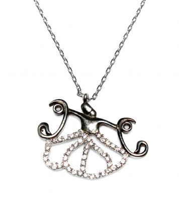 925 Sterling Silver Mevlana Vav Necklace - 1