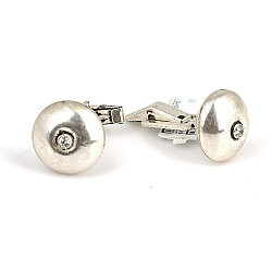 925 Sterling Silver Press Cufflink - Nusrettaki (1)