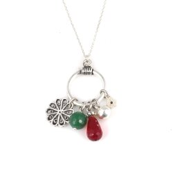 Sterling Silver Link Necklace - Nusrettaki (1)