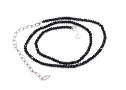 925 Sterling Silver Spinel Anklet - Nusrettaki