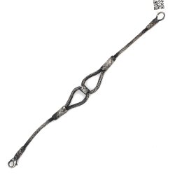 999 Ayar Gümüş El Örmesi Kazaziye Bileklik, Oksitli - 3