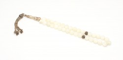 Silver Prayer Beads with Moonstone - 3