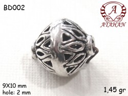 Gümüş Top, Boncuk - BD002 - Nusret