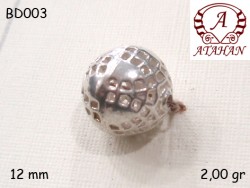 Gümüş Top, Boncuk - BD003 - Nusret