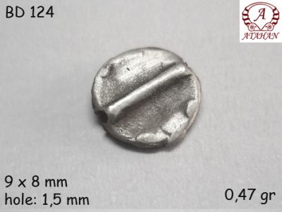 Gümüş Top, Boncuk - BD124 - 1