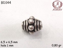 Gümüş Top, Boncuk - BD144 - Nusret