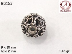 Gümüş Top, Boncuk - BD163 - Nusret