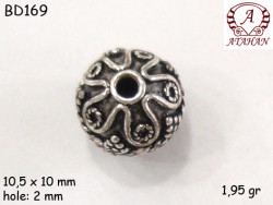 Gümüş Top, Boncuk - BD169 - Nusret