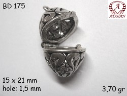 Gümüş Top, Boncuk - BD175 - Nusret