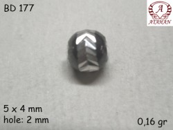 Gümüş Top, Boncuk - BD177 - Nusret