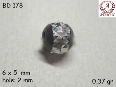 Gümüş Top, Boncuk - BD178