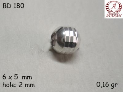Gümüş Top, Boncuk - BD180