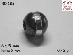 Gümüş Top, Boncuk - BD183 - Nusret