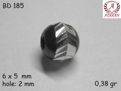 Gümüş Top, Boncuk - BD185 - Nusret
