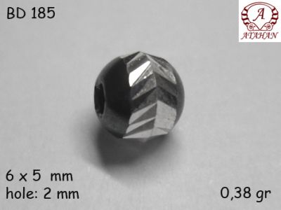 Gümüş Top, Boncuk - BD185
