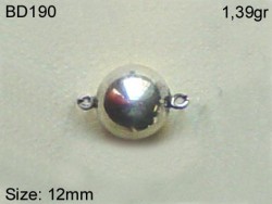 Gümüş Top, Boncuk - BD190 - Nusret