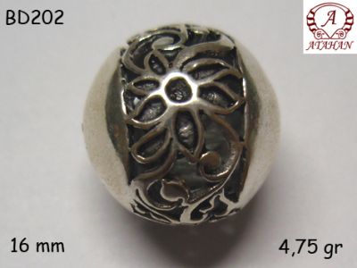 Gümüş Top, Boncuk - BD202 - 1