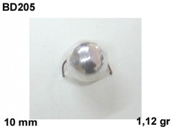 Gümüş Top, Boncuk - BD205 - Nusret