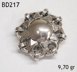Gümüş Top, Boncuk - BD217 - Nusret