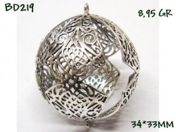 Gümüş Top, Boncuk - BD219 - Nusret