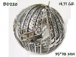 Nusret - Gümüş Top, Boncuk - BD220