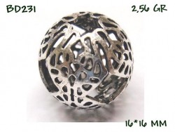 Gümüş Top, Boncuk - BD231 - Nusret