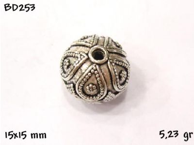 Gümüş Top, Boncuk - BD253