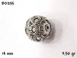Gümüş Top, Boncuk - BD255 - Nusret