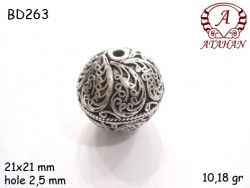 Nusret - Gümüş Top, Boncuk - BD263