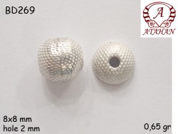 Nusret - Gümüş Top, Boncuk - BD269