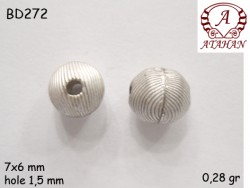 Gümüş Top, Boncuk - BD272 - Nusret