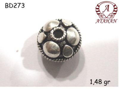 Gümüş Top, Boncuk - BD273