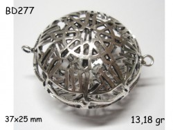 Gümüş Top, Boncuk - BD277 - Nusret