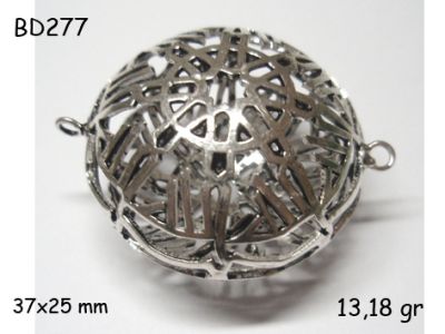 Gümüş Top, Boncuk - BD277 - 1