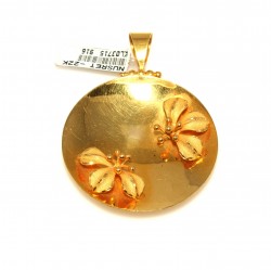 Nusrettaki - bowl flower pendant