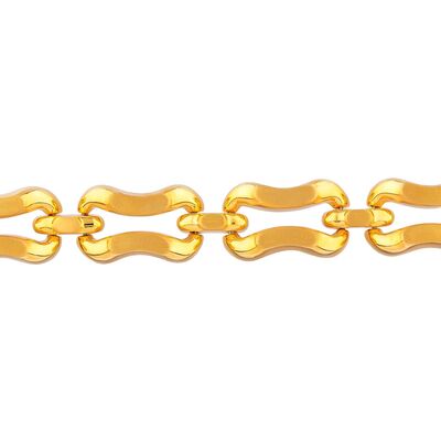 22 Ayar Altın Bufalo Model Bileklik - 3