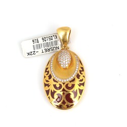 caftan motif pendant - 1