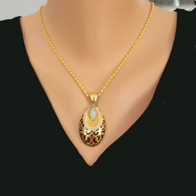 caftan motif pendant - 2