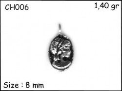 Gümüş Charm Kolye Ucu - CH006 - Nusret