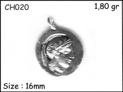 Gümüş Charm Kolye Ucu - CH020 - Nusret