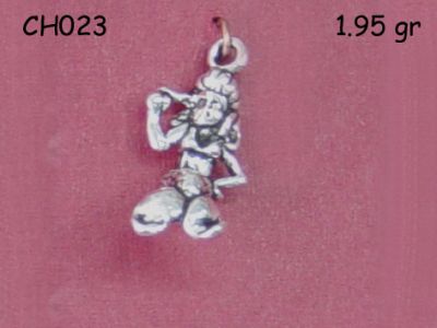 Gümüş Charm Kolye Ucu - CH023 - 1