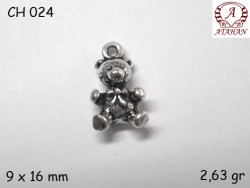 Gümüş Charm Kolye Ucu - CH024 - Nusret