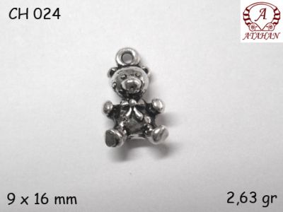 Gümüş Charm Kolye Ucu - CH024 - 1