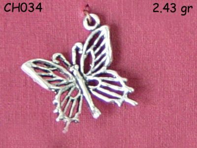 Gümüş Charm Kolye Ucu - CH034 - 1