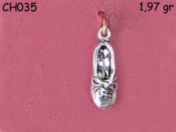 Gümüş Charm Kolye Ucu - CH035 - Nusret