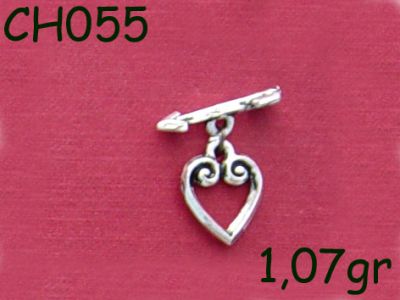 Gümüş Charm Kolye Ucu - CH055 - 1